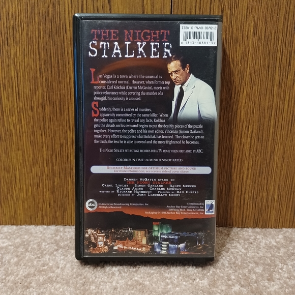 The Night Stalker VHS - Picture 2 of 4